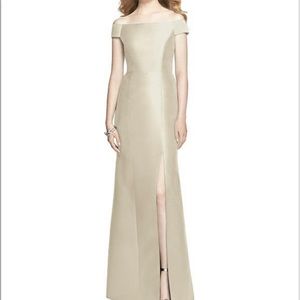 Alfred Sung Designer Dress in Palomino